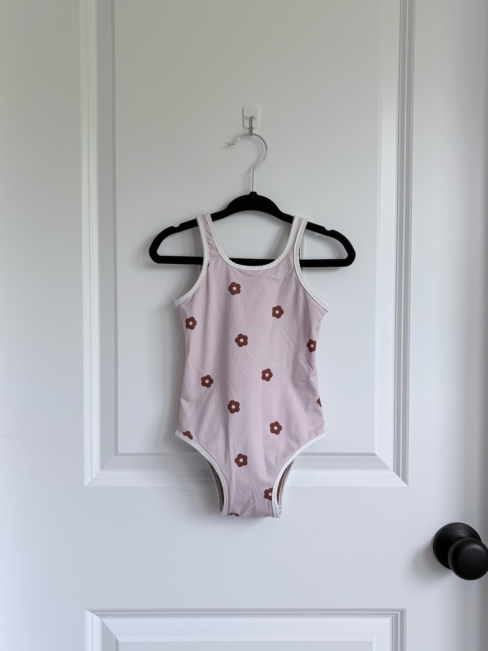 👙Miles the Label Flower Power Print on Blush Reversible Swimsuit